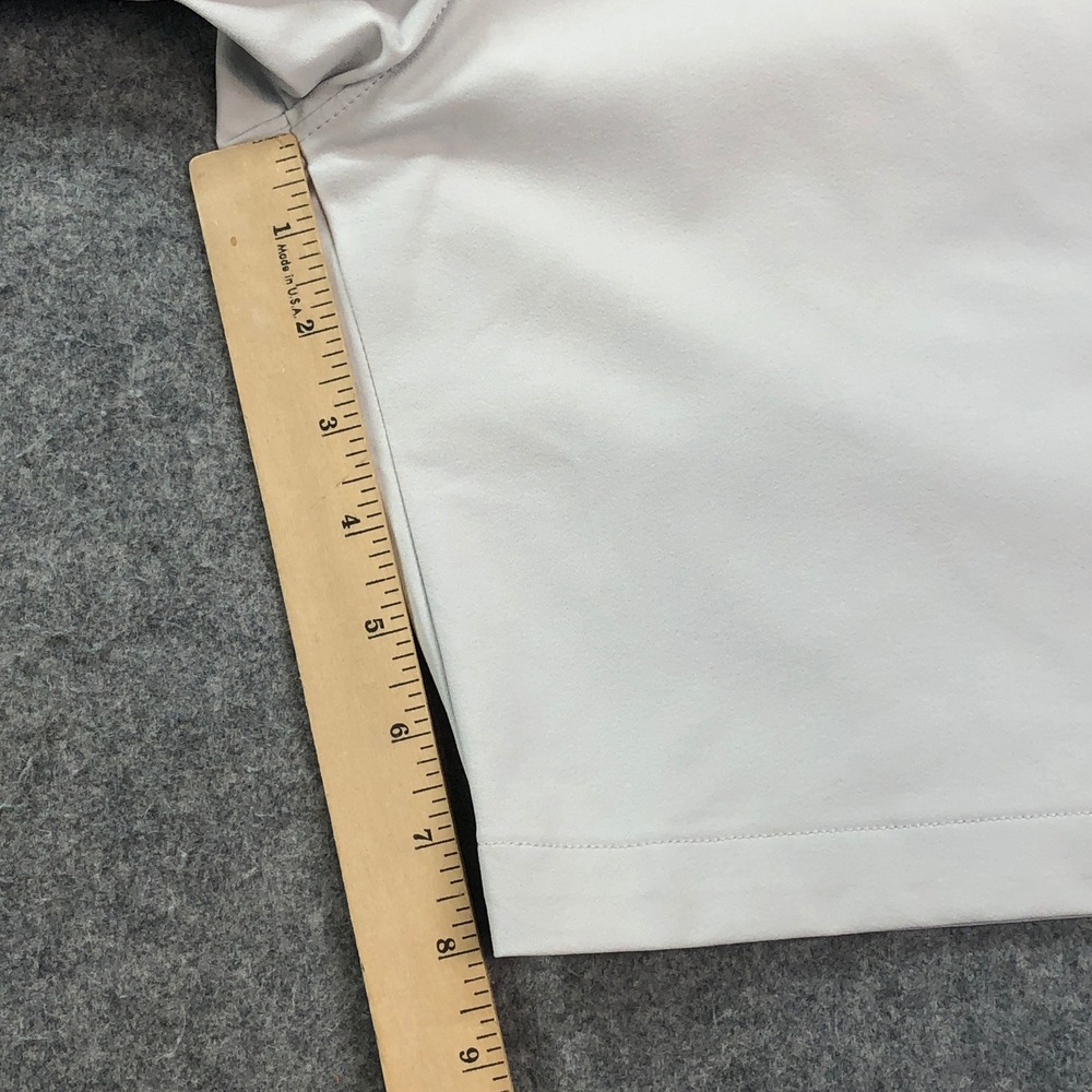Under Armour Mens Shorts 32x8 Gray Athletic Training Golf Stretch Flat Front - Picture 9 of 13
